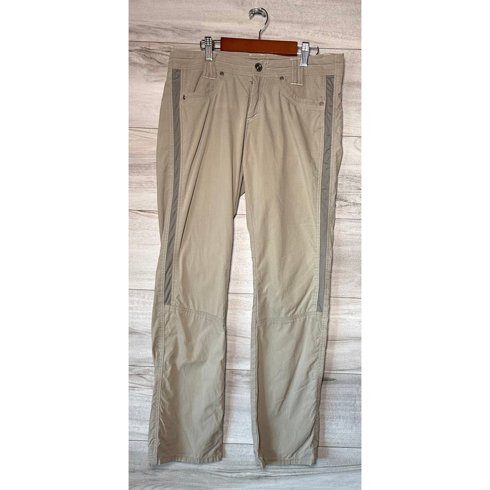 KÜHL Womens Trail Hiking Pants Tan Size 8 Regular NWT Gorpcore Outdoor